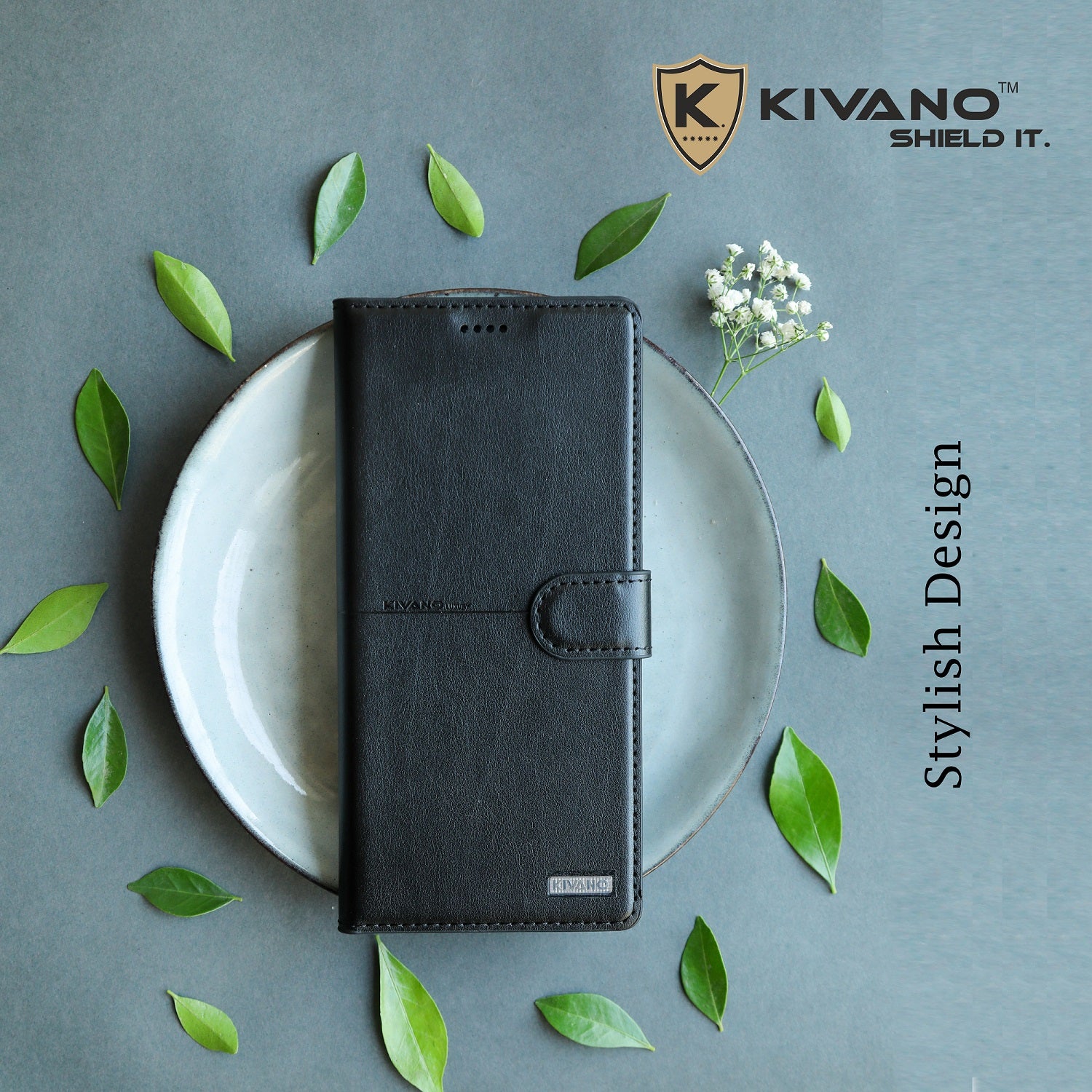 IQOO 13 5G Leather Flip Cover And Case With Mobile Card Holder KIVANO FLIP
